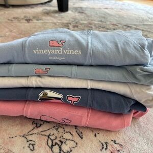 Vineyard Vines Coral Whale Tee